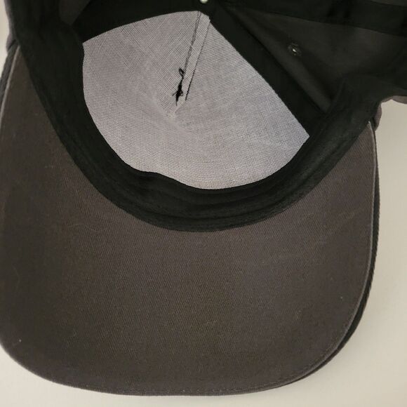 Men's Straight Shooter Adjustable Black Hat - Picture 6 of 7